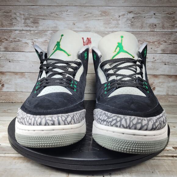 Jordan 3 Retro Men Size 13 Mid Pine Green Athletic Basketball Shoes main image 10